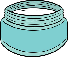 Illustration of topical cosmetic
