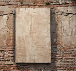 Weathered paper posters, glued, overlapping, outdoor wall texture,  cracked,  distressed