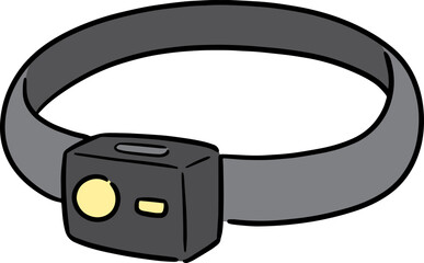 Illustration of headlamp
