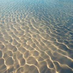 Shallow Water Sand Waves with Reflections