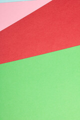 Simple Paper Card Primary Colour Lined Geometric Shapes in Multicolour Rainbow Calm Background