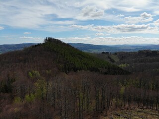 Beskid Moravski, Czech Republic, in Spring