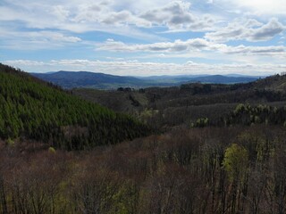 Beskid Moravski, Czech Republic, in Spring