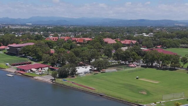 Aerial View of Gold Coast School