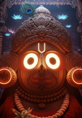 Fototapeta premium Lord Jagannath , Happy Rathyatra