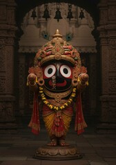 Fototapeta premium Lord Jagannath , Happy Rathyatra
