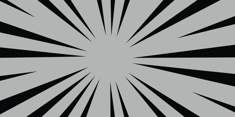 Background of comic book action lines. Speed lines Manga frame isolated on transparent background. Vector graphic design modern arts