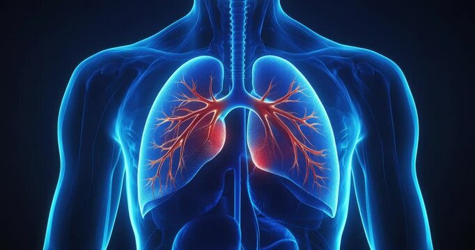 Human lungs. X-ray of human lungs. Science education. Lung Disease. Lung Cancer Awareness. Respiratory health and function. World Pneumonia Day. World Lung Cancer Day. World No Tobacco Day