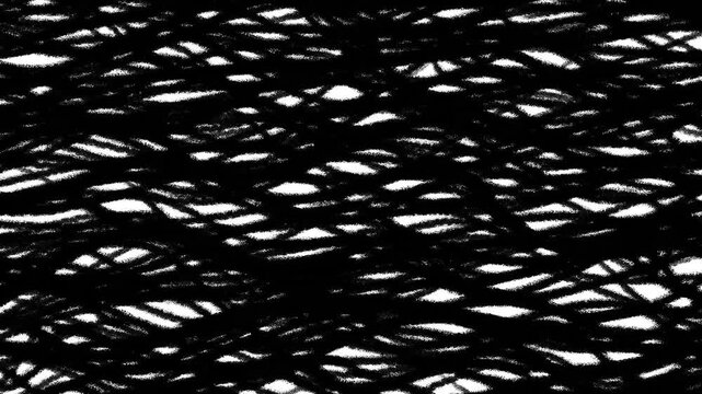 Pastel pencil texture background 4K stop motion video. Abstract hand drawn doodle sketch lines backdrop loop animation. Stroke scribble freehand drawing overlay