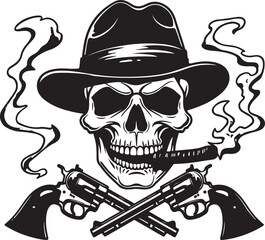 Cowboy Skull Smoking SVG | Western Skeleton Silhouette for Cricut & Print

Smoking Cowboy Skull Vector | Wild West Skeleton Clipart for T-Shirts & Decals

Western Skull with Hat SVG | Cowboy Smoking S