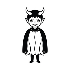 a demon masquerading as a human child