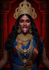 Obraz premium Goddess Kali Maa 