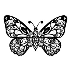 Fototapeta premium Stylized Bat Vector Silhouette Halloween Graphic Illustration For Posters Decorations Gothic Design