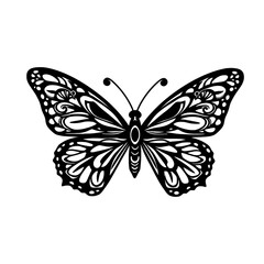 Stylized Bat Vector Silhouette Halloween Graphic Illustration For Posters Decorations Gothic Design