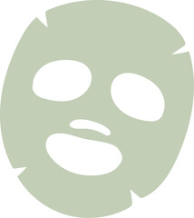 Skincare products and self care routine essentials sheet mask