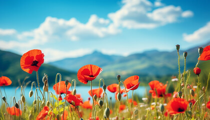 Obraz premium Beautiful spring landscape 