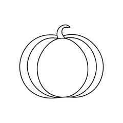 vector illustration of an pumpkin