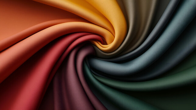 red silk background