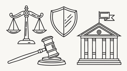 law and court line icon set (1).eps