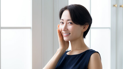 女性　スキンケア
