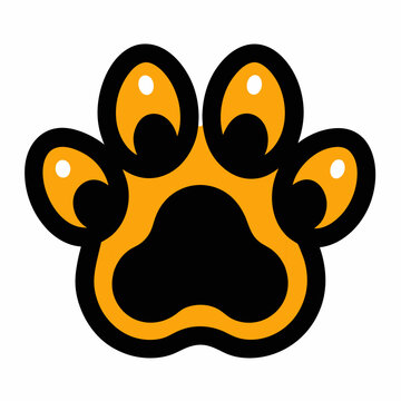recommend clip art: dog paw print