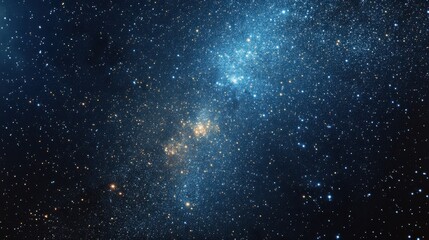 Obraz premium Stunning view of vibrant galaxy filled with stars and cosmic dust