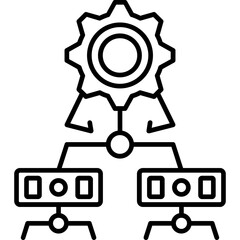 Container Orchestration Icon