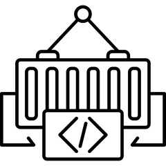 Container Networking Icon