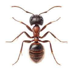 ant in white background