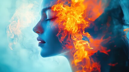 Emotional conflict head fire