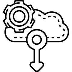 Cloud-Native Services Icon