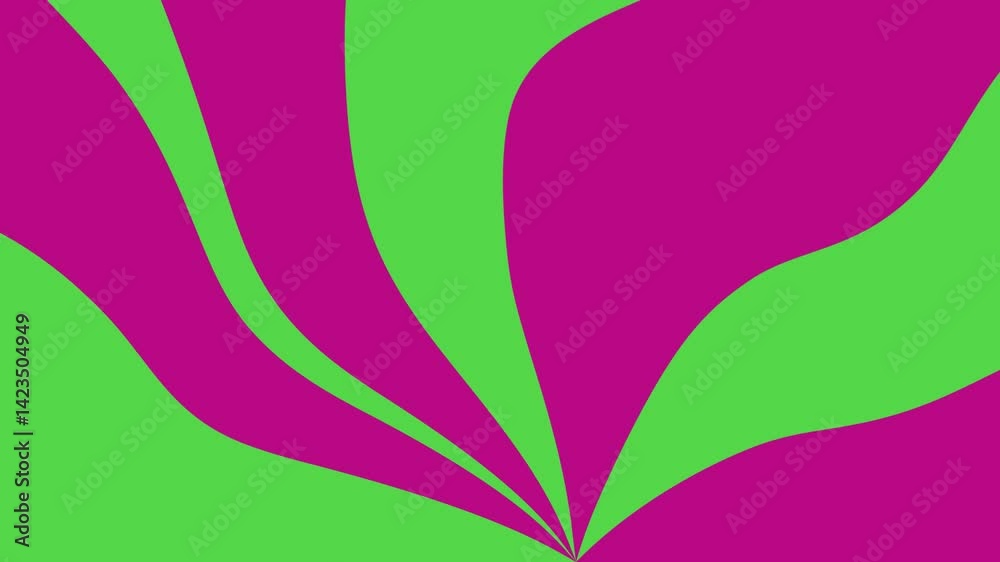Poster abstract swirling pattern of vibrant pink and green colors creating a dynamic visual effect