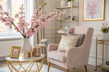 Naklejka premium modern living room