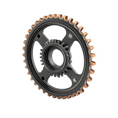 Detailed gear rendering