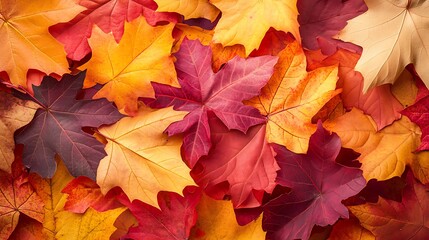 colorful autumn leaves