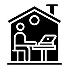 Work From Home Icon