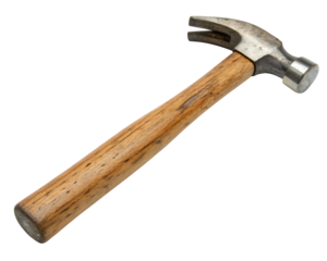 hammer isolated on white background. PNG