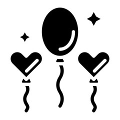 Balloons Icon