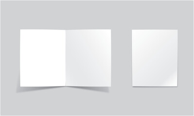 リーフレット　モックアップ