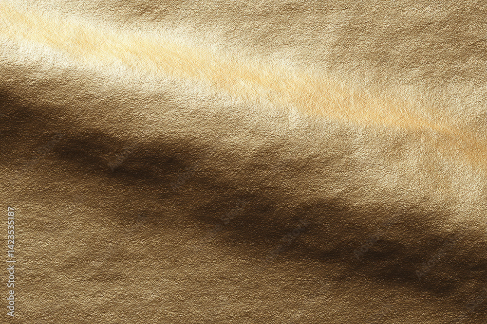 Poster luxurious metallic texture with smooth, golden surface and subtle mineral patterns creates elegant and sophisticated appearance. shimmering effect adds depth and richness