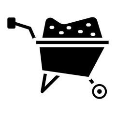 Wheelbarrow Icon