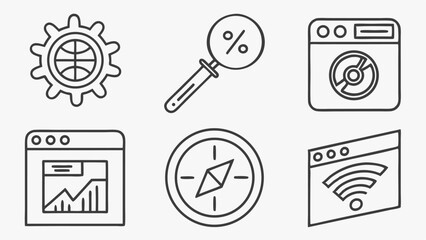 website line icon set  set of 30 outline icons rel (1).eps