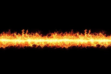 Horizontal line of fire