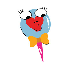 Candy vector Sticker. Eps 10 file