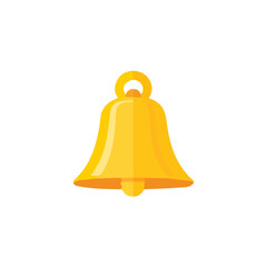 My Simple flat 2D illustration of a bell slash set isolated on a transparent background, vector, flat design, animation design, simple flat 2D icon, EPS Format