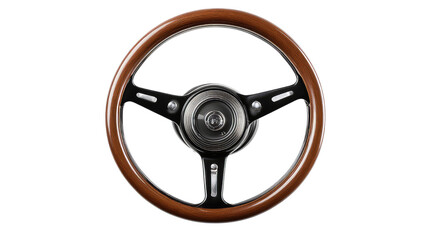 old car steering wheel cut out