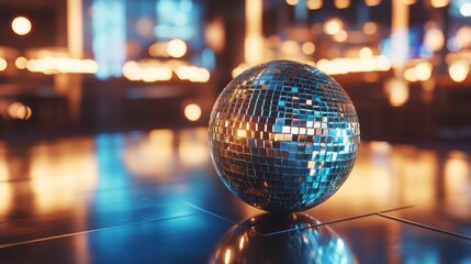 Globe modern interior background