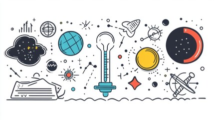 Obraz premium set of business icons