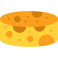 Hand Cheese icon vector illustration