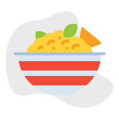 Coleslaw icon vector illustration